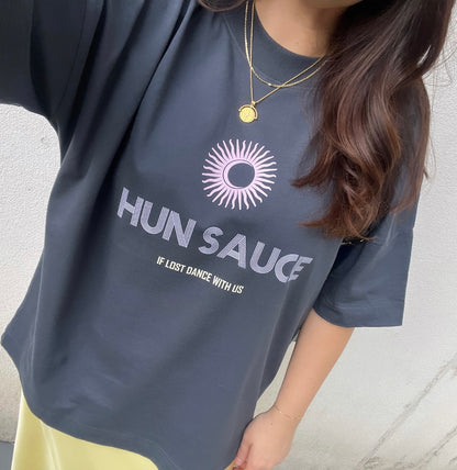 DANCING SUN Heavy Weight T-Shirt - Hun Sauce