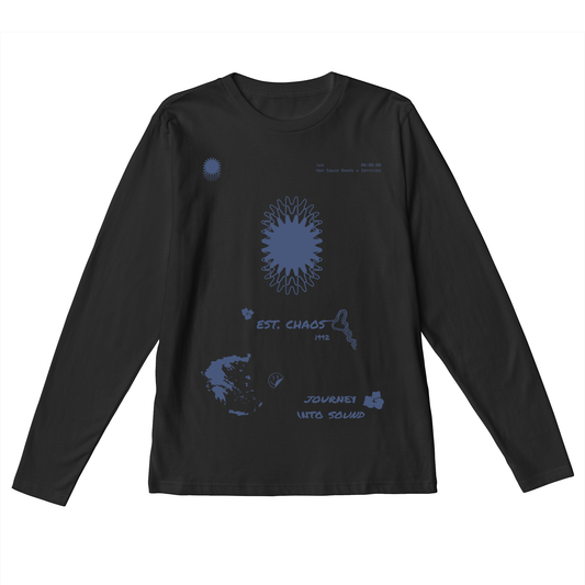 DOODLE Graphic Long Sleeve T-Shirt - Hun Sauce, streetwear brand