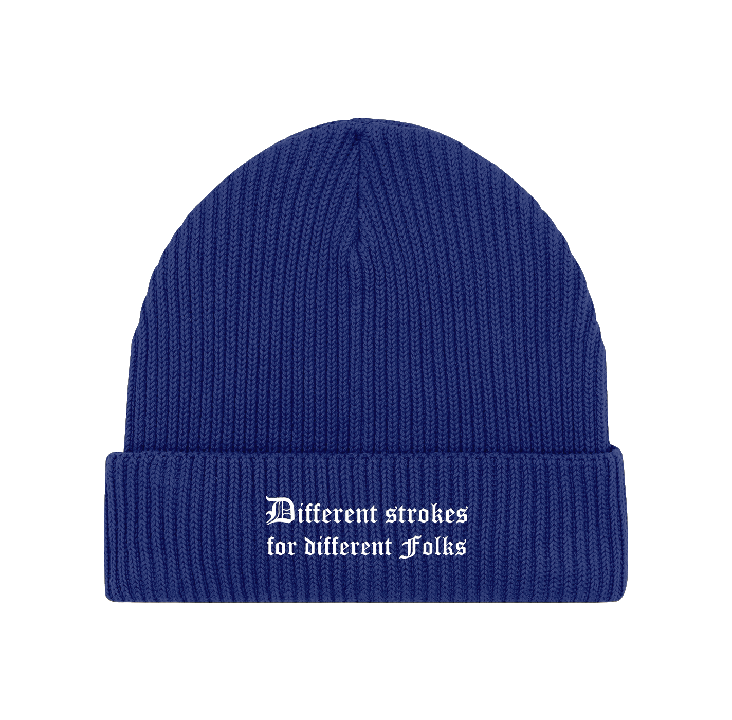 DIFFERENT FOLKS Embroidery Beanie Hat - Hun Sauce