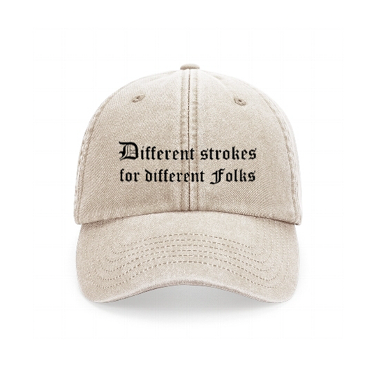 DIFFERENT FOLKS Embroidery Cap - Hun Sauce